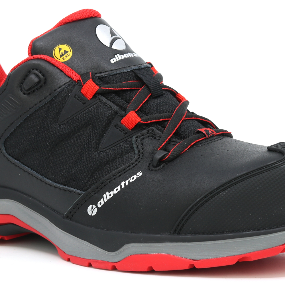 detail ALBATROS Ultratrail Low S3 černá pánská pracovní obuv