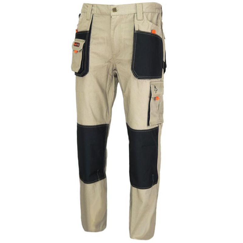 detail Pracovní montérky kalhoty KAPRIOL Smart beige