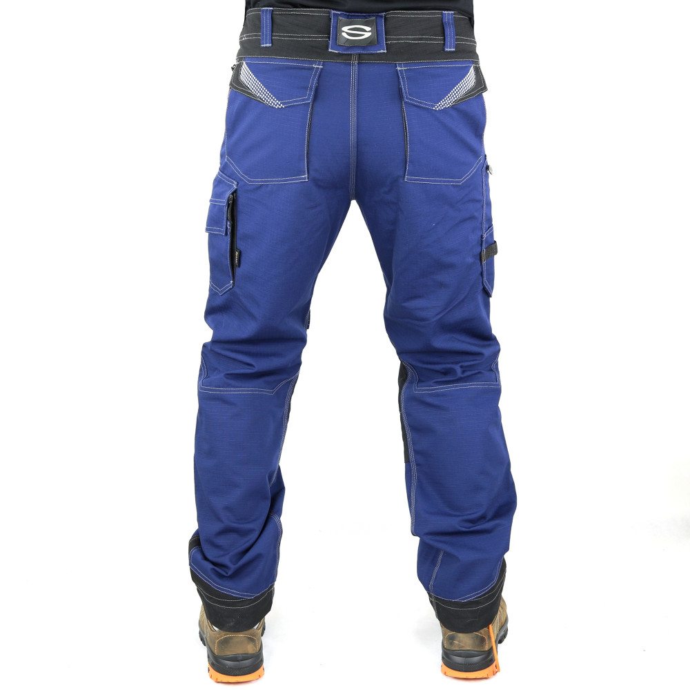 detail Pracovní kalhoty SIR Industrial 31104B blue