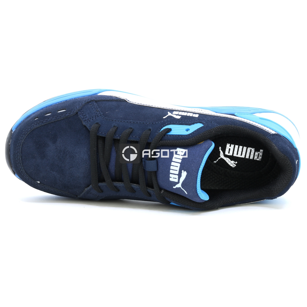detail PUMA Airtwist blue S3 ESD modrá pánská pracovní obuv