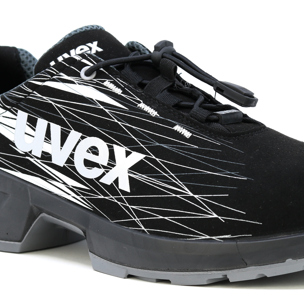 detail UVEX 1 Print S2 SRC 65578 černá pánská bezpečnostní obuv