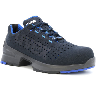 UVEX 1 S1 85318 modrá pánská bezpečnostní obuv perforovaná