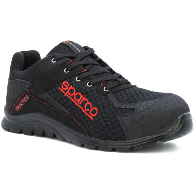 SPARCO Practice S1P černá pánská pracovní obuv