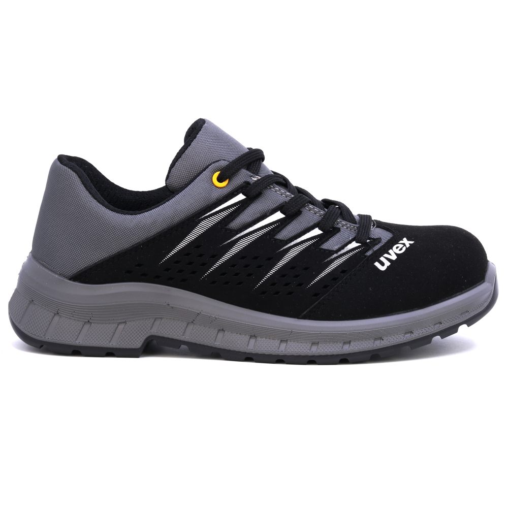 detail UVEX 2 Trend S1 69478 černá pánská pracovní obuv