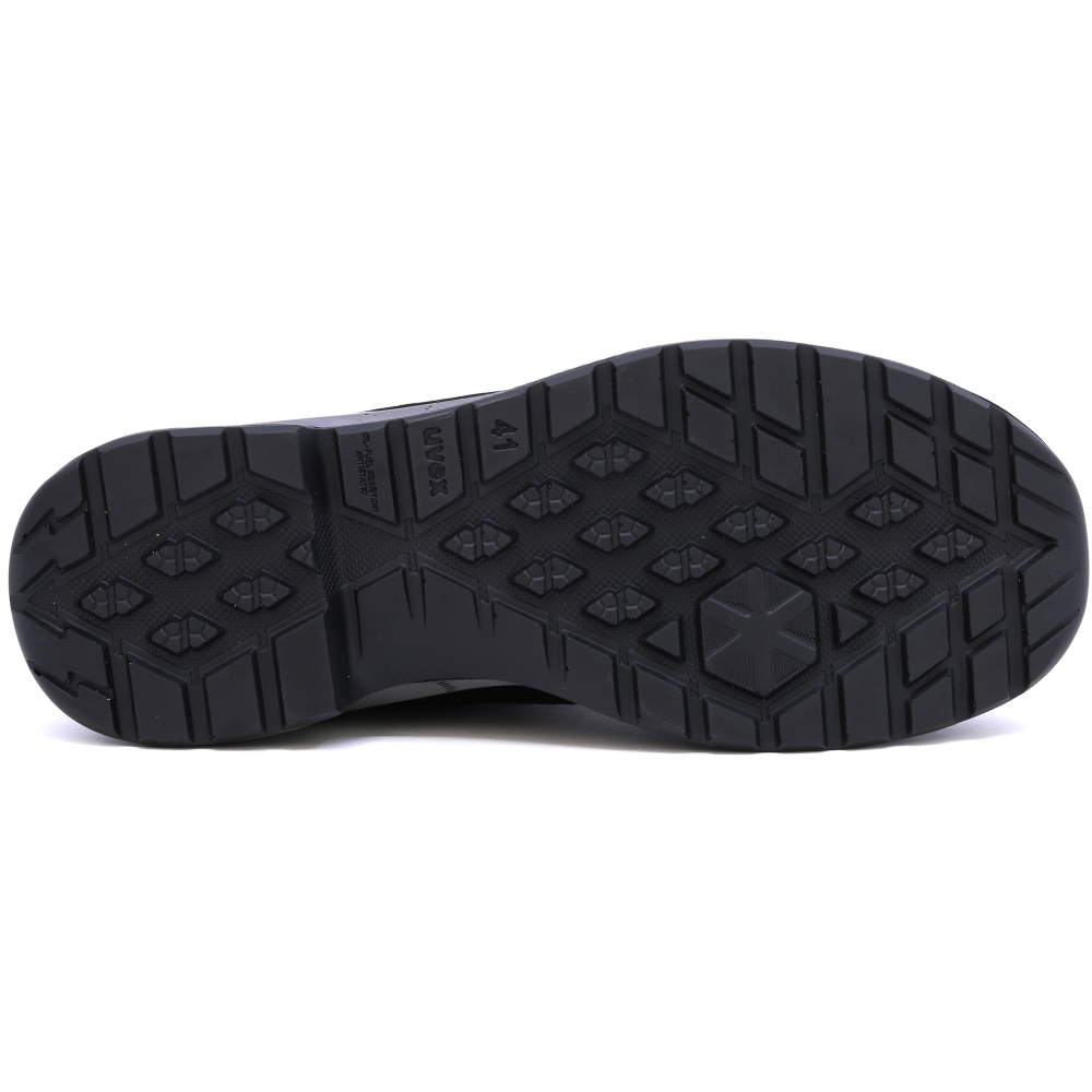 detail UVEX 2 Trend S1 69478 černá pánská pracovní obuv