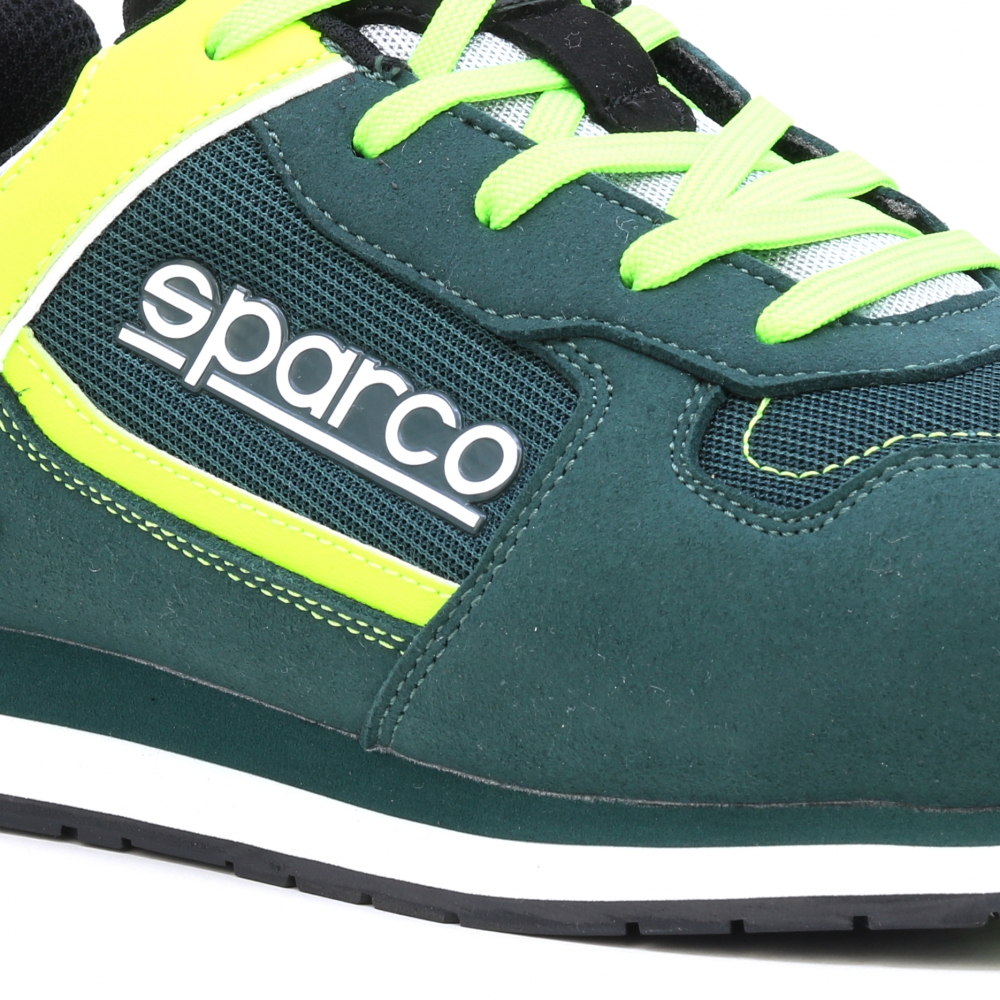 detail SPARCO Seb S1P zelená pánská pracovní obuv