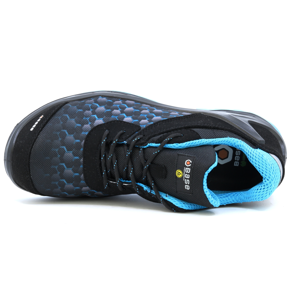 detail BASE I-Robox Blue S3 modrá pánská pracovní obuv