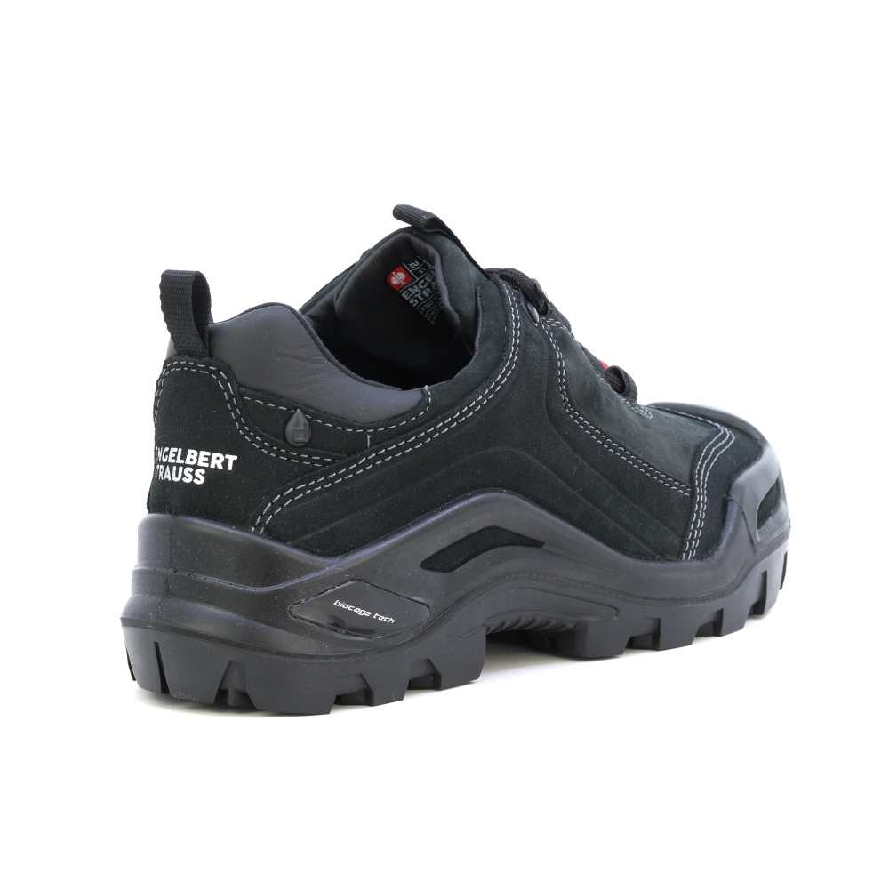 detail Engelbert Strauss Nembus low S3 černá pánská pracovní obuv s membránou dryplexx®