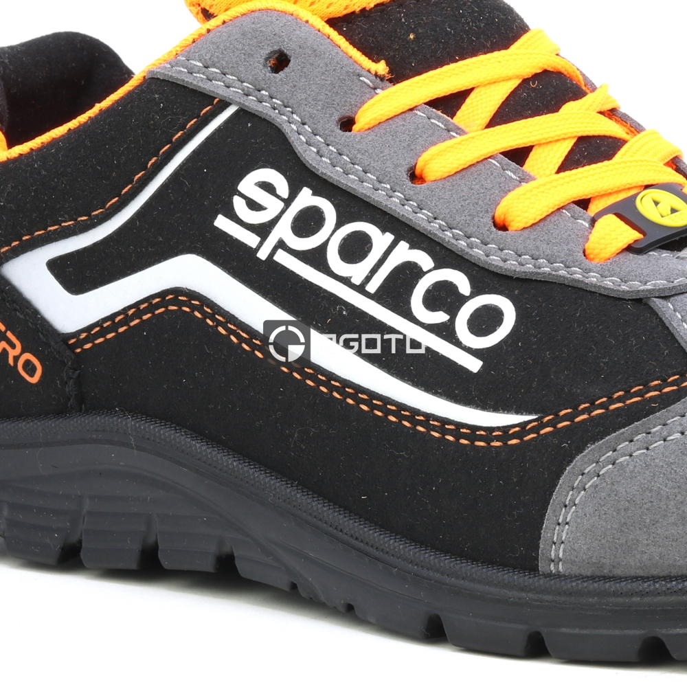 detail SPARCO Nitro Didier S3 černá pánská pracovní obuv