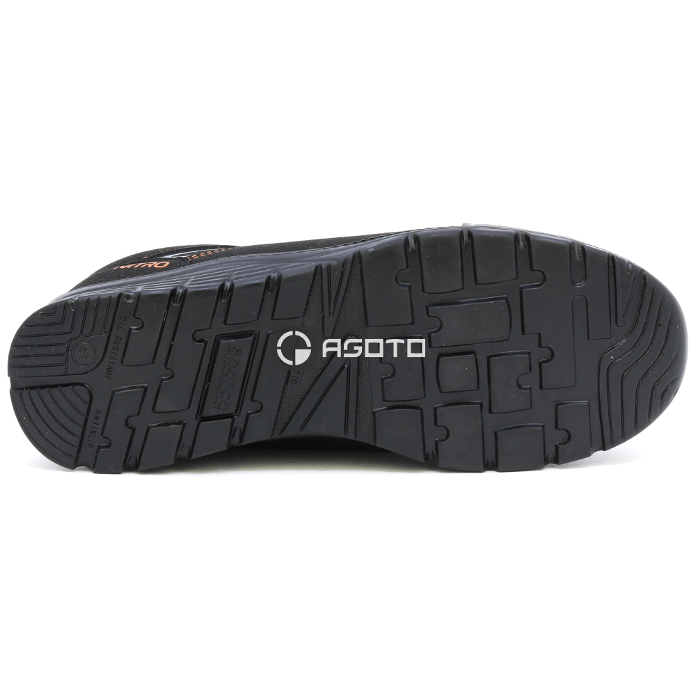 detail SPARCO Nitro Didier S3 černá pánská pracovní obuv