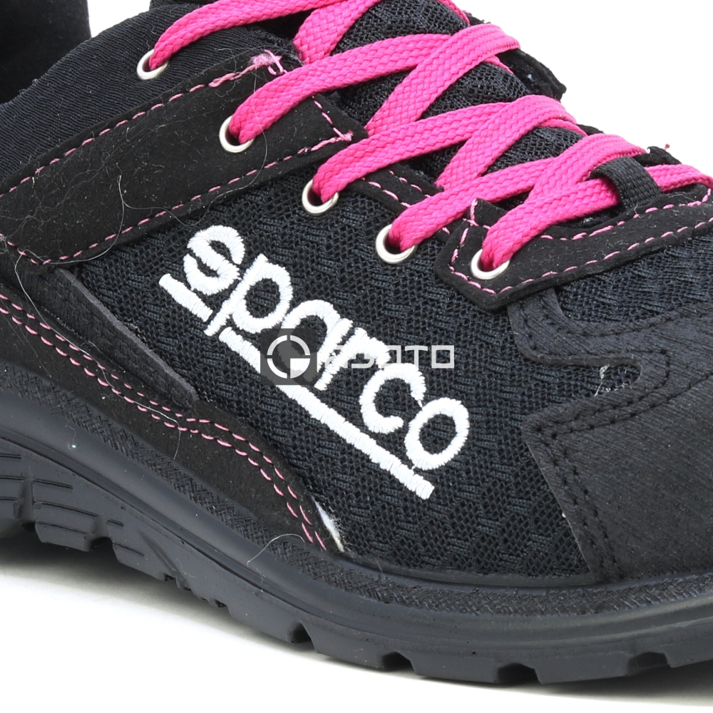 detail SPARCO Practice Jody S1P černá dámská pracovní obuv