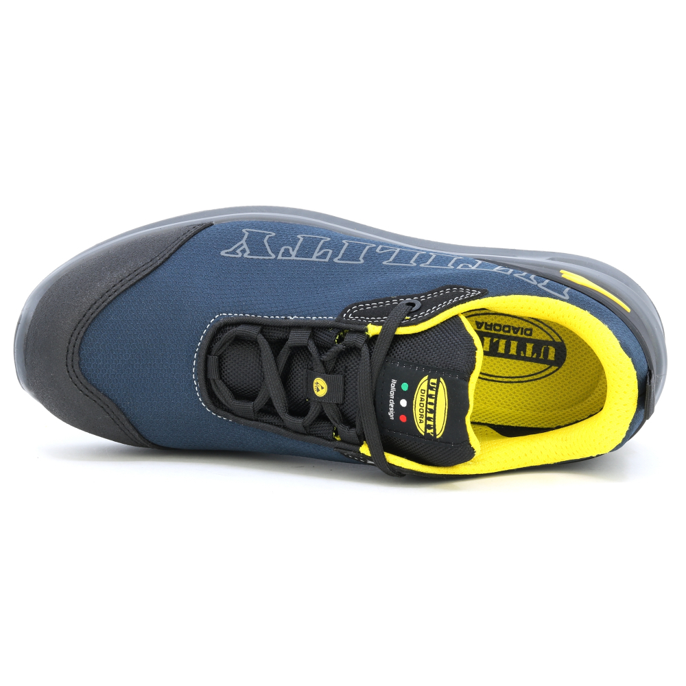 detail DIADORA Smart Softbox low S1P ESD modrá pánská pracovní obuv