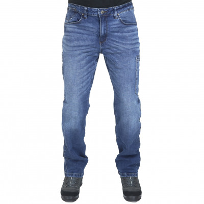 Engelbert Strauss Jeans Stretch modré pánské kalhoty