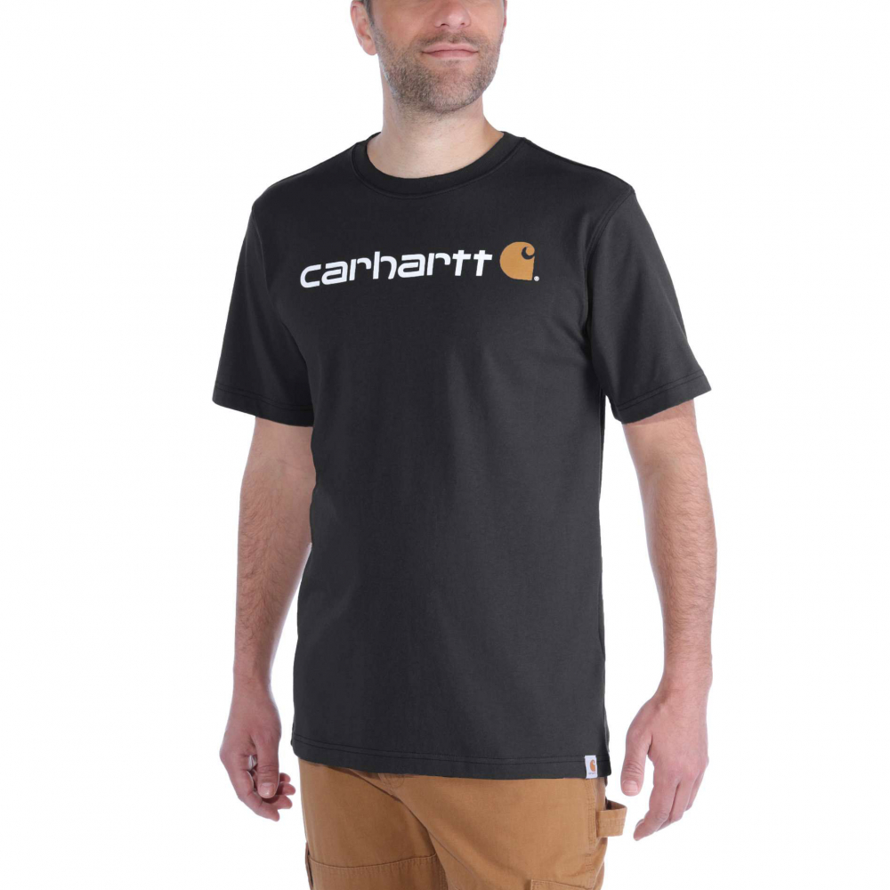 detail CARHARTT Coro Logo pánské triko 100% Ba