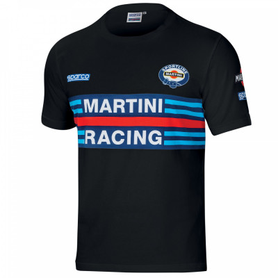 SPARCO Martini Racing černé pánské triko