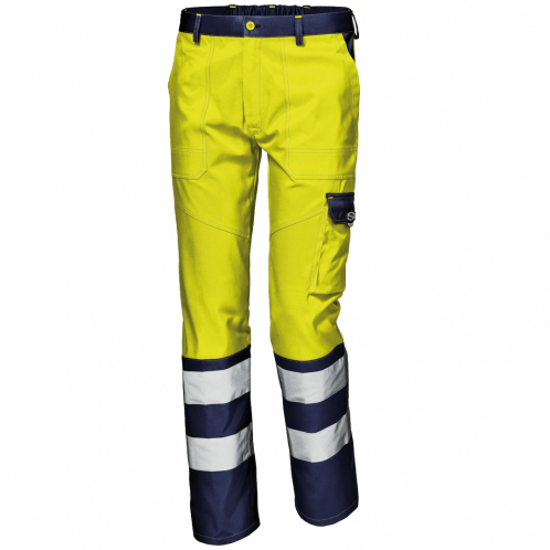 SIR Mistral Color HV reflexní kalhoty žluté