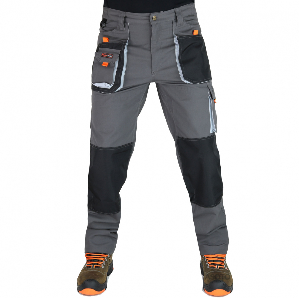 detail KAPRIOL Smart pracovní kalhoty šedé