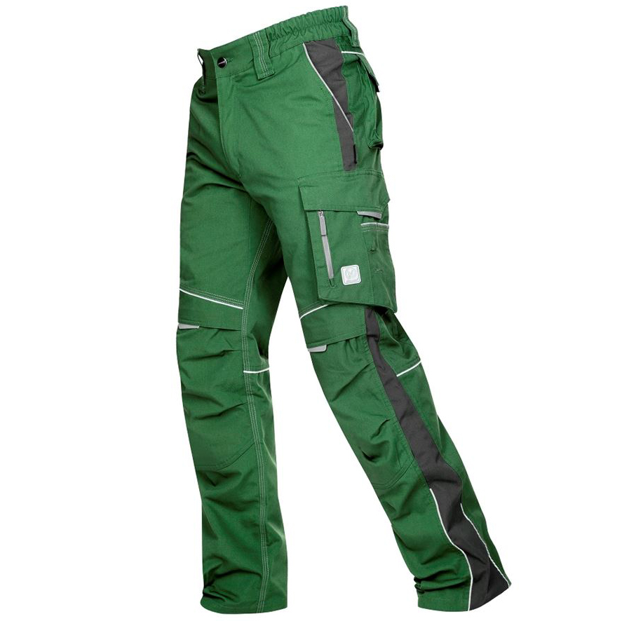 detail ARDON URBAN zelené pánské pracovní kalhoty Výprodej