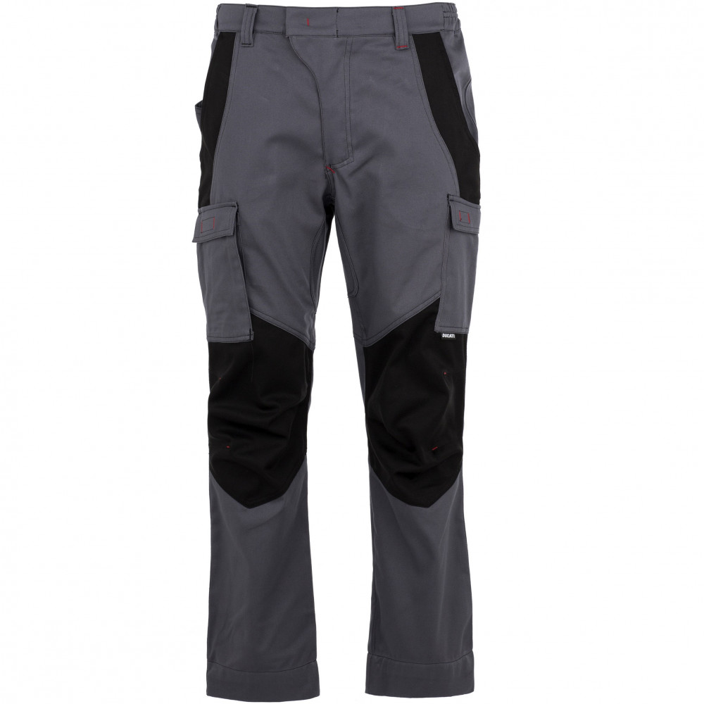 detail DUCATI INN-BOLT pracovní kalhoty 100% bavlna