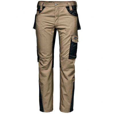 SIR Fusion 31070 pánské béžové pracovní kalhoty 100% Ba