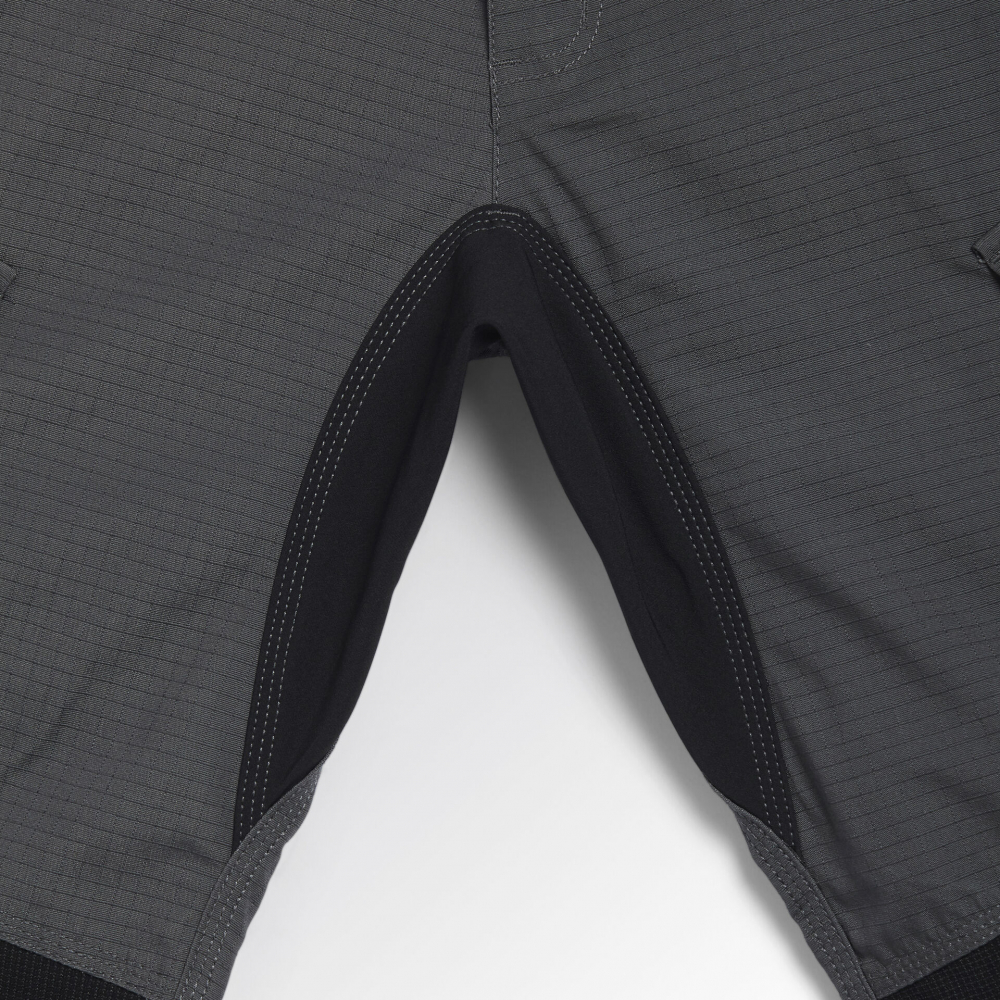 detail DIADORA Cargo Ripstop Stretch šedé pánské pracovní kalhoty