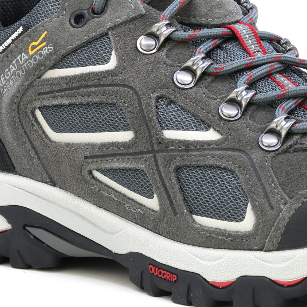 detail REGATTA Tebay šedá pánská outdoor obuv + Isotex membrána