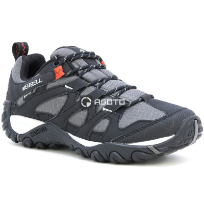 MERRELL Claypool Sport GTX charcoa šedá pánská outdoor obuv + Goretex membrána