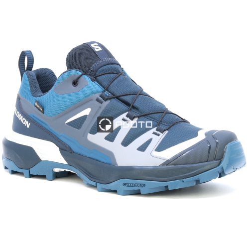 SALOMON X Ultra 360 GTX Carbon modrá pánská outdoor obuv Goretex membrána