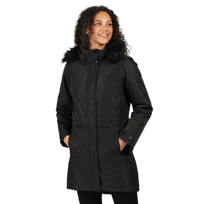 REGATTA Lexis dámský černý zimní kabát