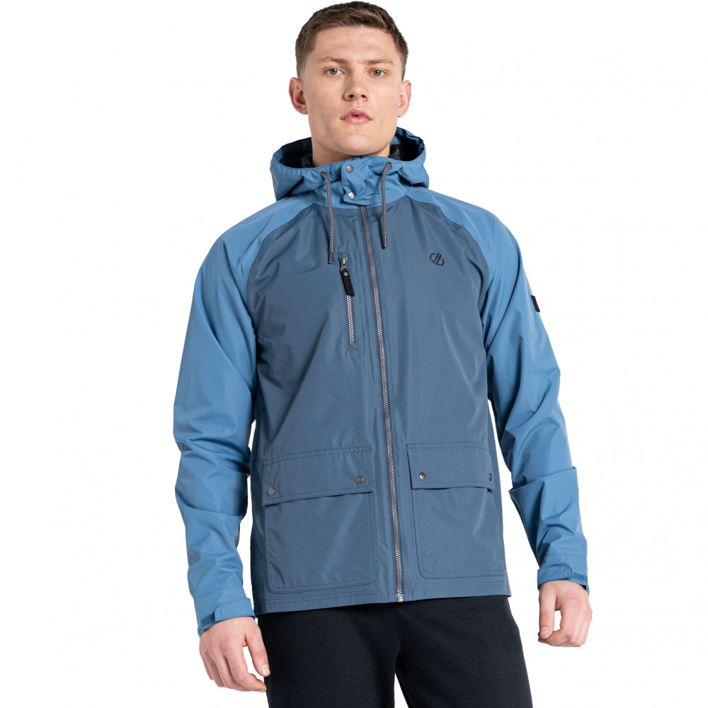 detail DARE2B Atomize Jacket modrá pánská outdoor bunda