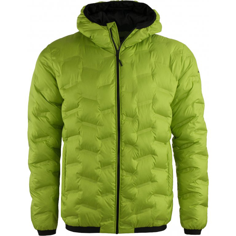 detail ALPINE PRO Kredas zelená pánská zimní bunda