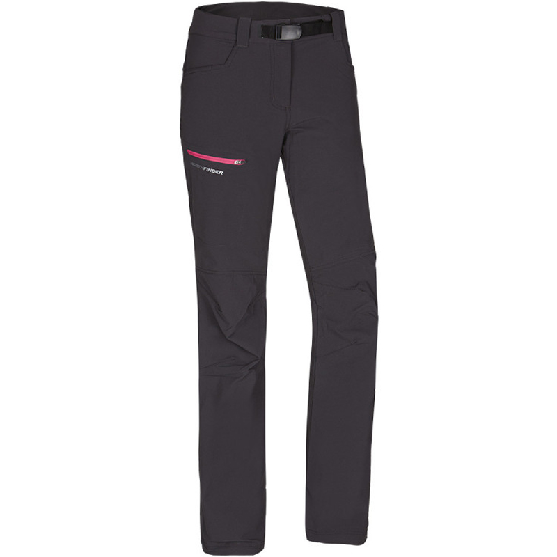 detail NORTHFINDER NO-42011OR Chana šedé dámské outdoor kalhoty Výprodej