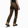 náhled Beyond Nordic Sweden Zip-Off hnědé dámské outdoor kalhoty 2v1 Teflon EcoElite®