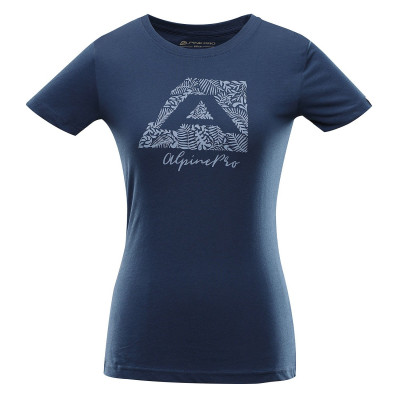 ALPINE PRO Unega 8 tmavě modré dámské triko