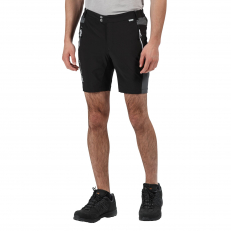 REGATTA Mountain shorts černé pánské outdoor kraťasy