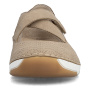 náhled RIEKER 55958-20 béžové dámské baleríny vhodné do teplých letních dnů, antistress