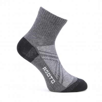Asoto Rexon šedé pánské funkční ponožky