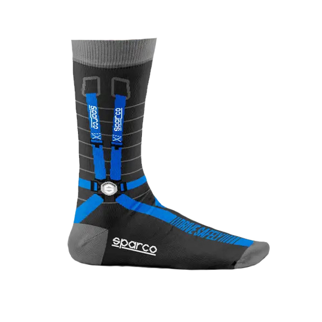 detail SPARCO Iconic Harnes modré pánské ponožky